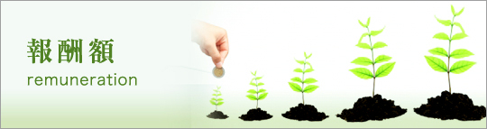 報酬額　remuneration